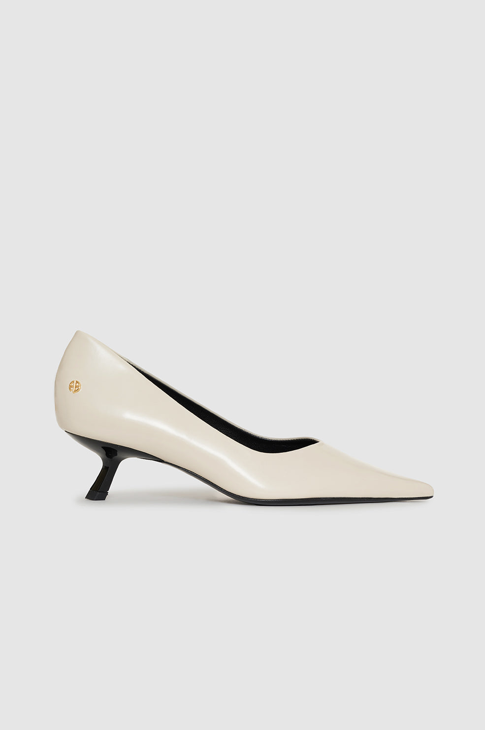 ANINE BING Hilda Pumps - High-Shine Bone