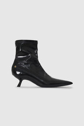 ANINE BING Hilda Boots - High-Shine Black