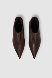 ANINE BING Hilda Boots - Brown - Top Pair View