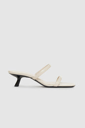 ANINE BING Hilda Mule Sandals - Bone