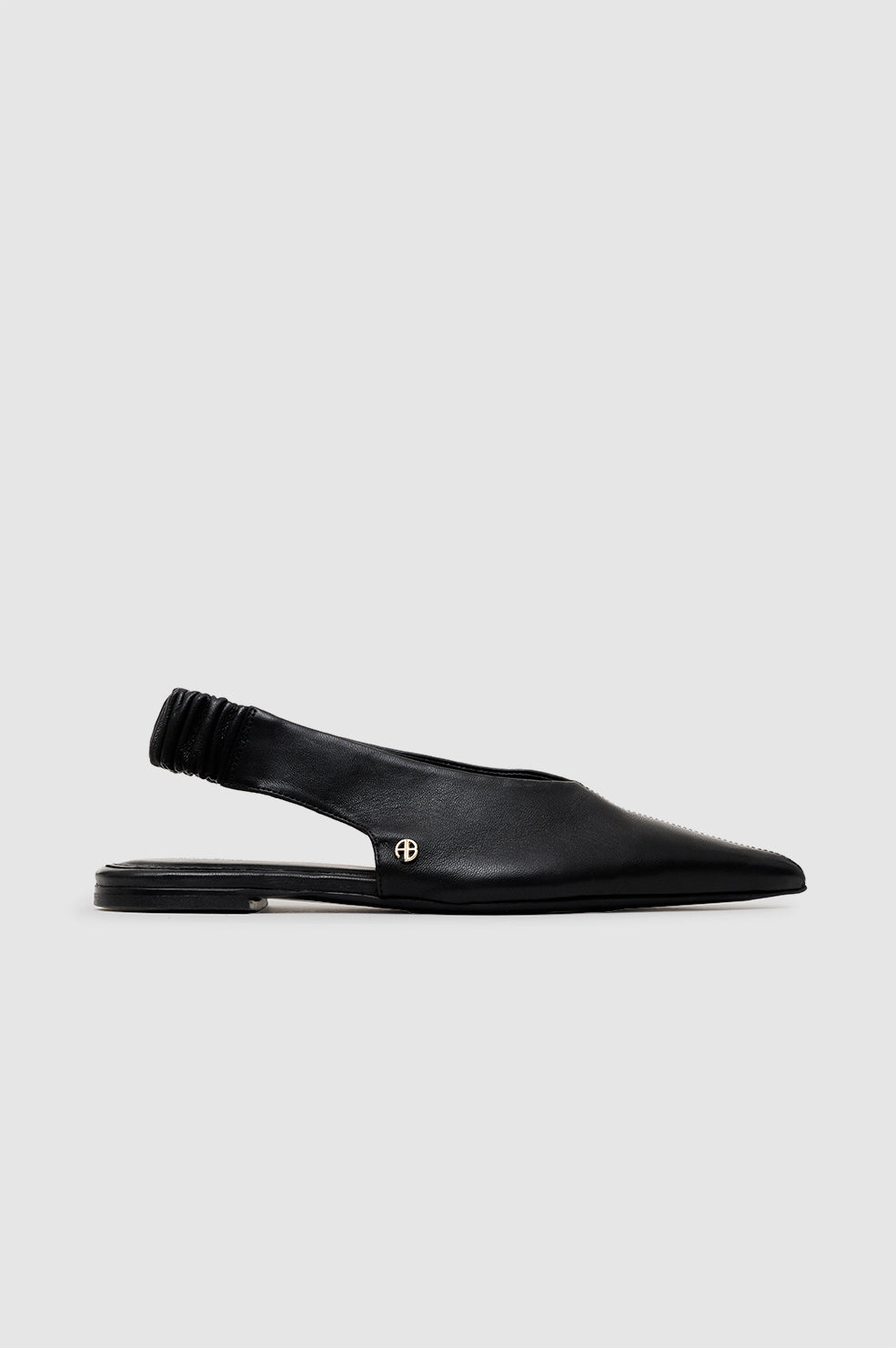 Hilda Slingback Flats - Black View 1