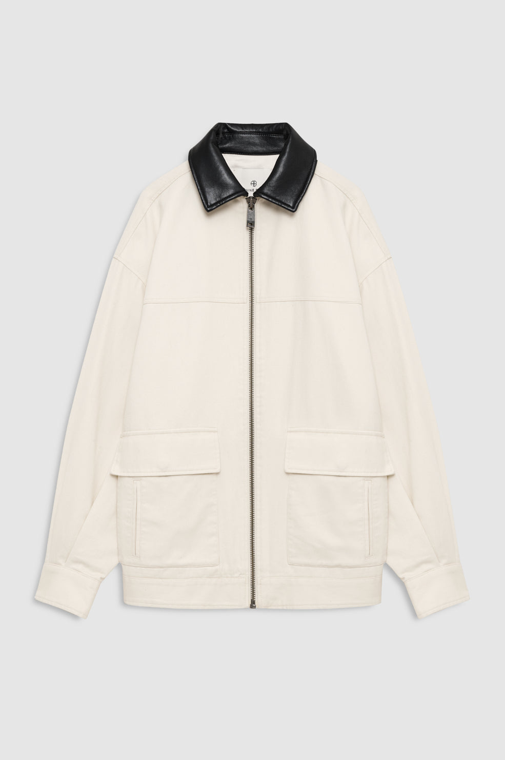 ANINE BING Holden Jacket - Cream - front view