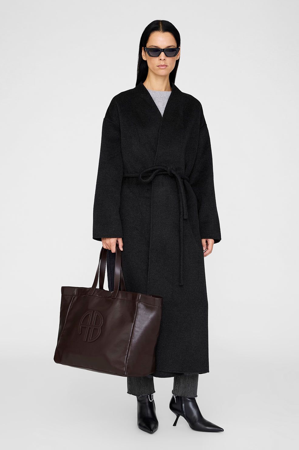 Hunter Coat - Deep Brown View 1