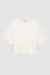 featured-img|ANINE BING Imogen Top - Snow White - Front View 