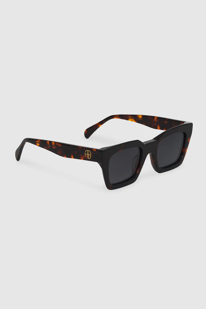 ANINE BING Indio Sunglasses - Dark Tortoise