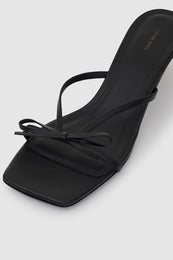 ANINE BING Jackie Heels - Black - Detail View 