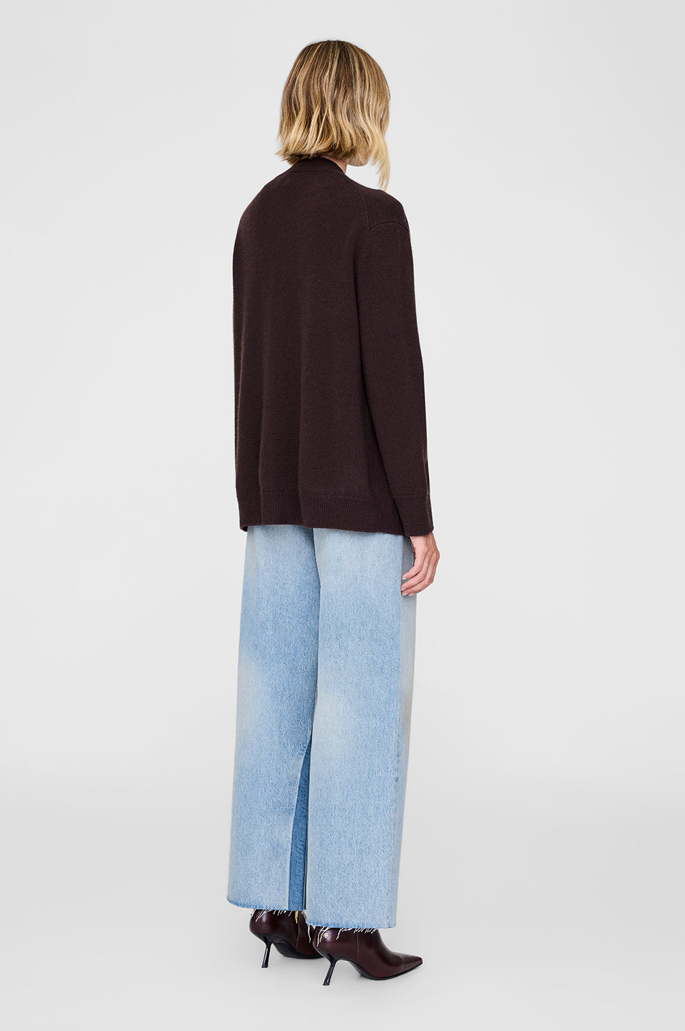 Jackson Cardigan - Deep Brown