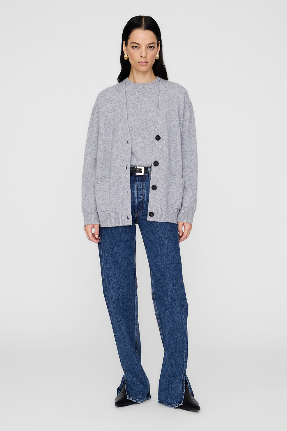 Jackson Cardigan - Medium Heather Grey