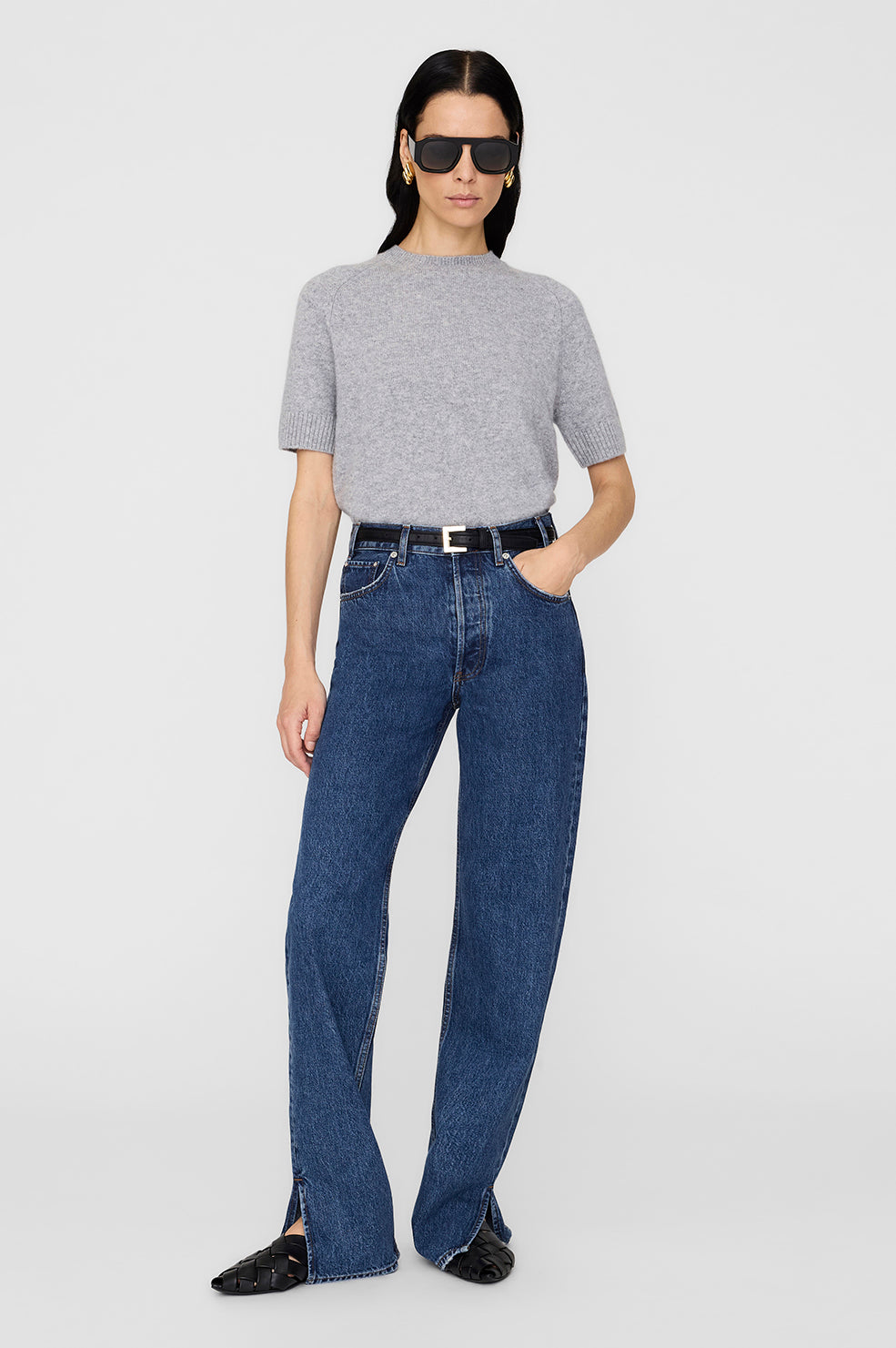 Jackson Sweater - Medium Heather Grey View 1