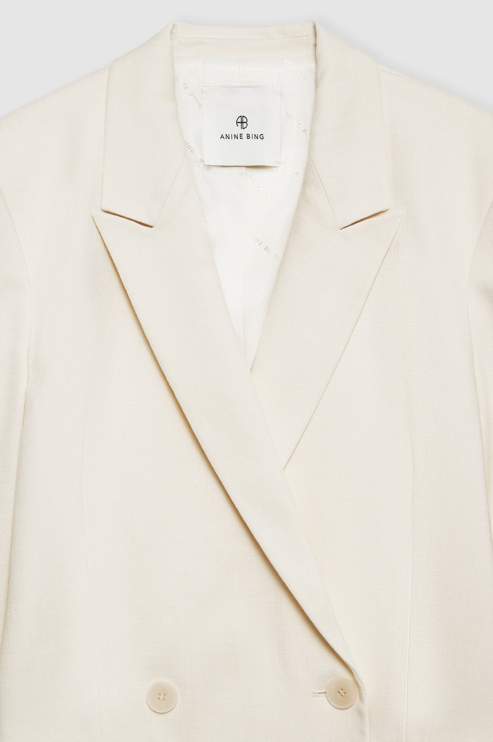 Jasmine Blazer - Cream View 4