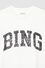 ANINE BING Jay Sweatshirt Bing - Off White - Detail View 