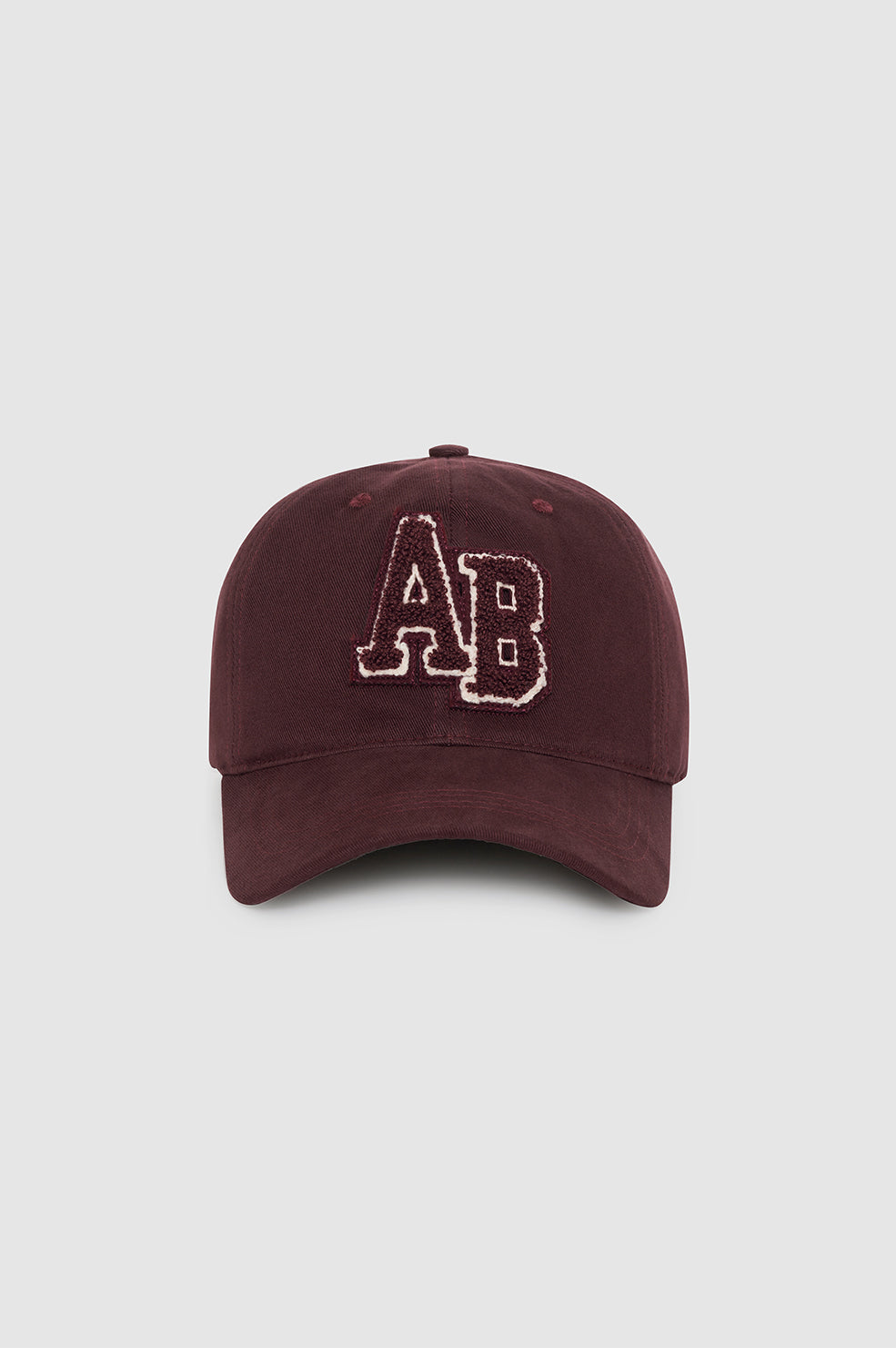 Jeremy Baseball Cap Letterman - Dark Burgundy