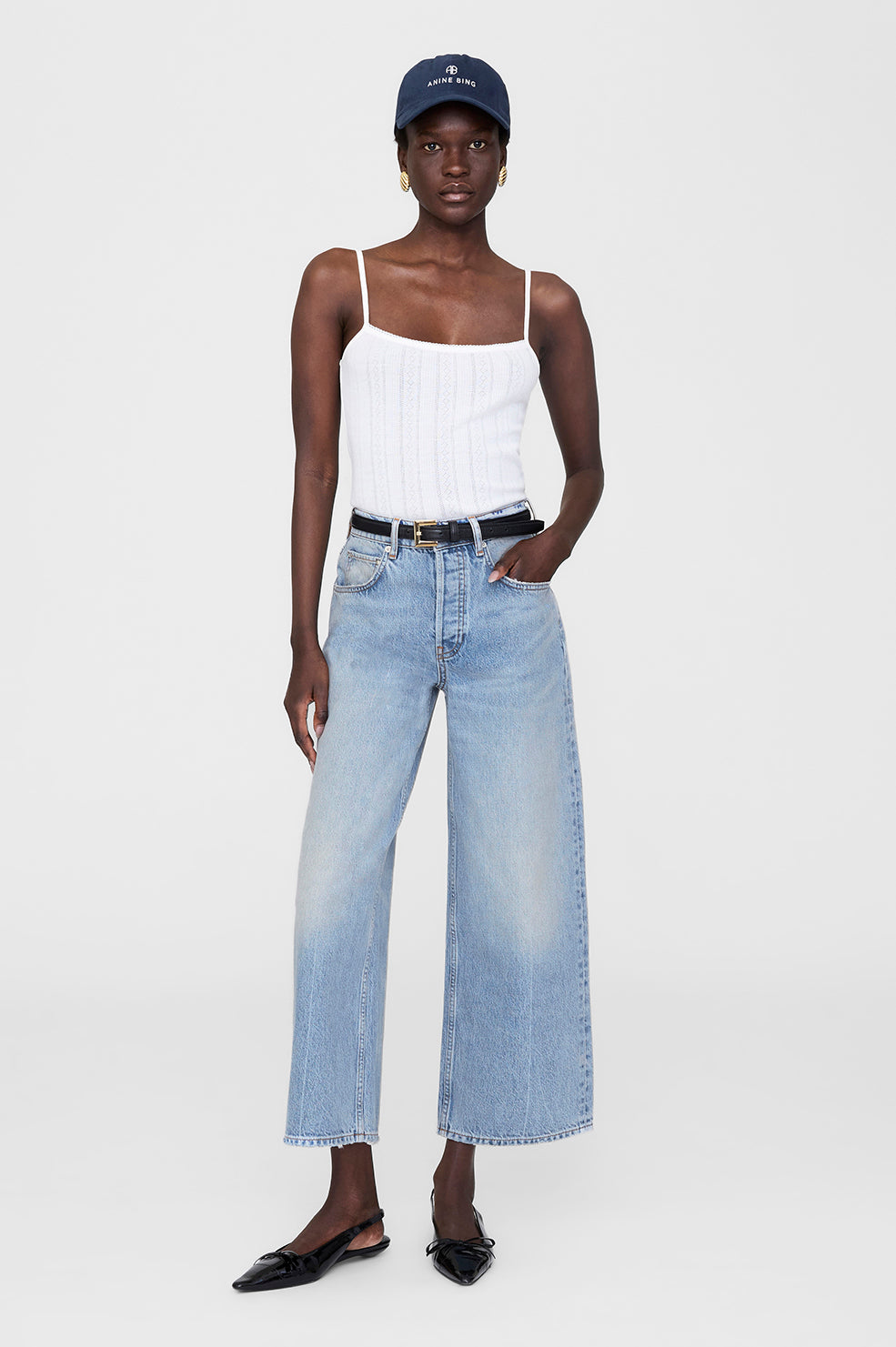 Jeremy Baseball Cap - Black And Brown Leopard View 2