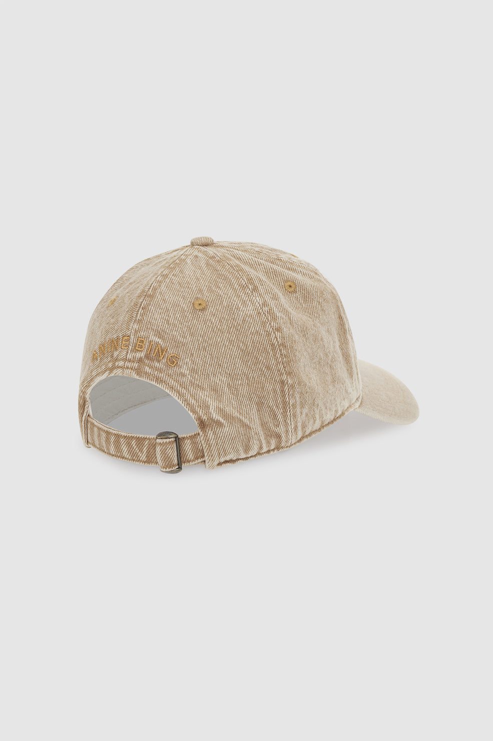 Jeremy Baseball Cap - Dark Camel View 4
