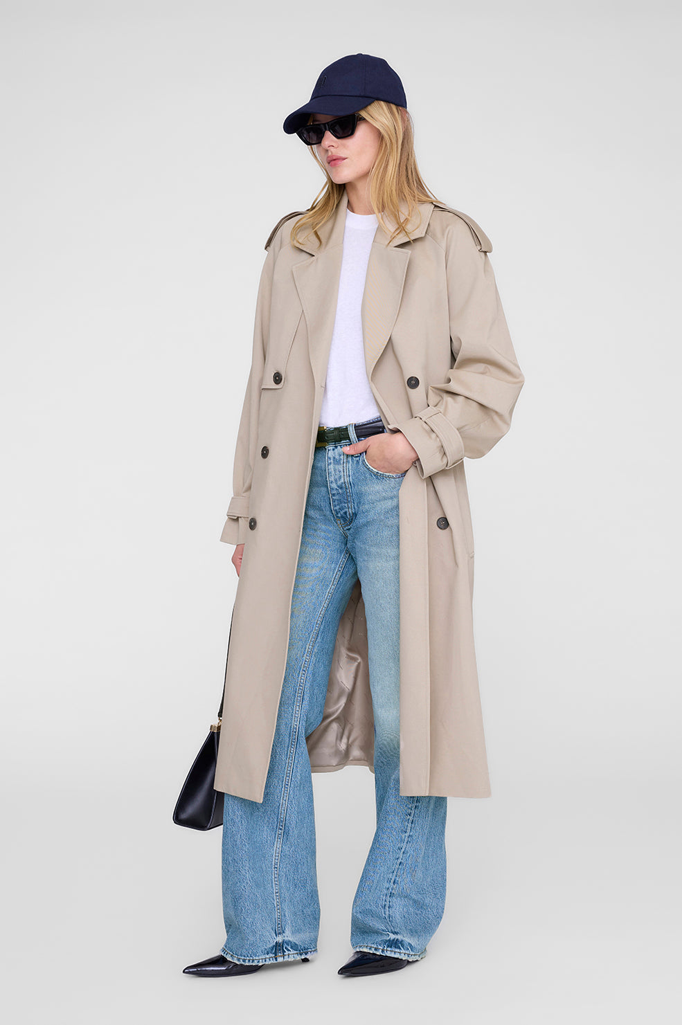 Jeremy Baseball Cap - Navy Wool