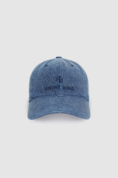 ANINE BING Jeremy Baseball Cap Ab - Shadow Blue - front view
