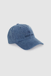 ANINE BING Jeremy Baseball Cap Ab - Shadow Blue - side view