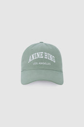 ANINE BING Jeremy Baseball Cap Ab Paris - Sea Foam Green - front view