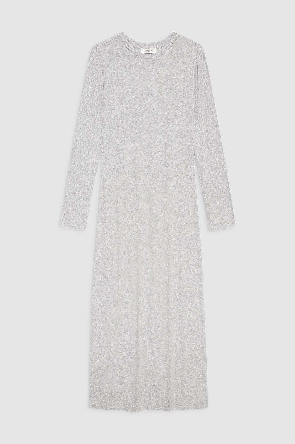 Jo Maxi Dress - Heather Grey View 3