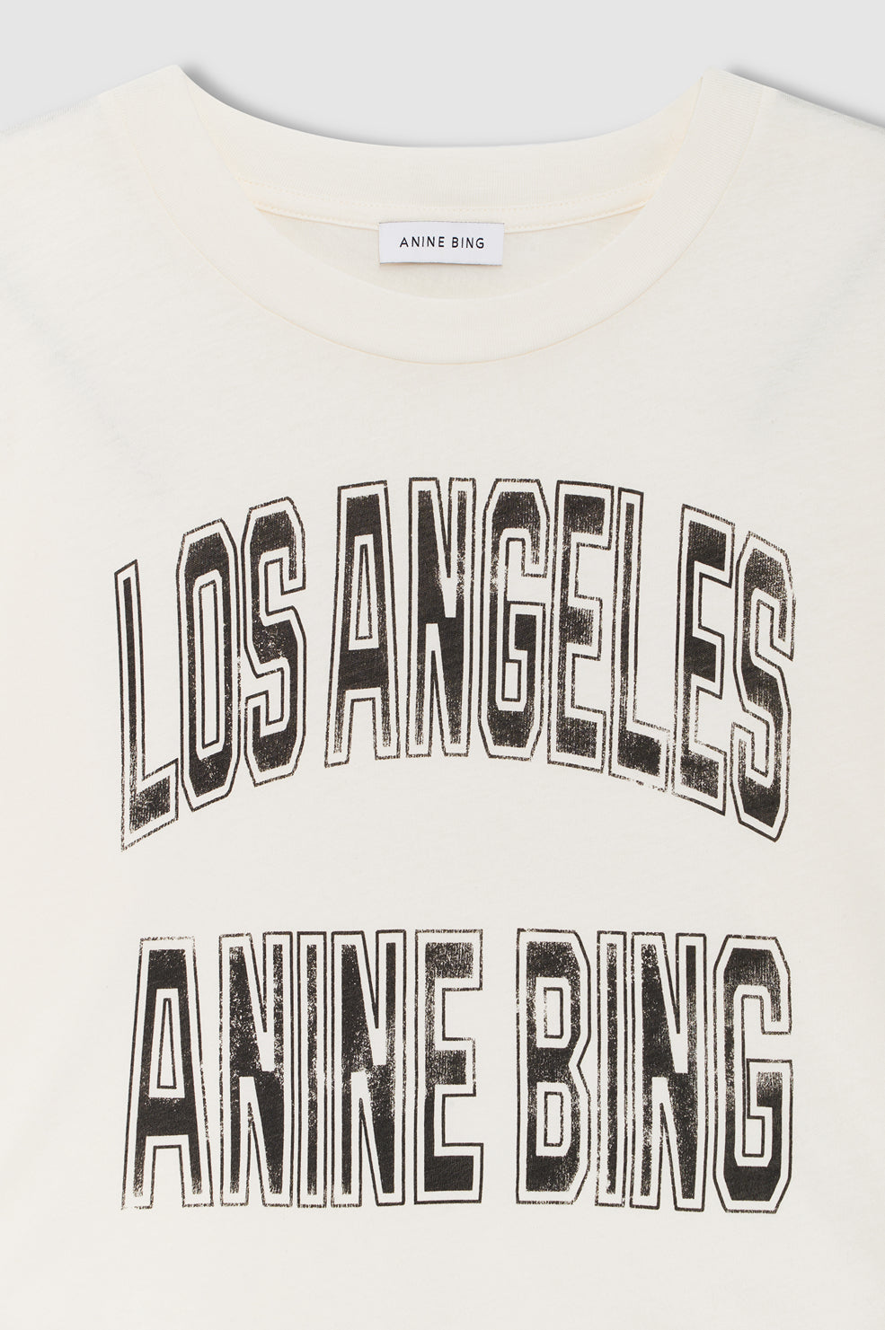 Johnny Cropped Tee - Cream View 4