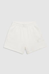 ANINE BING Kam Short Framed Monogram - Off White - Front View 