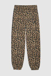 Karter Jogger Framed Monogram - Black And Brown Leopard XS