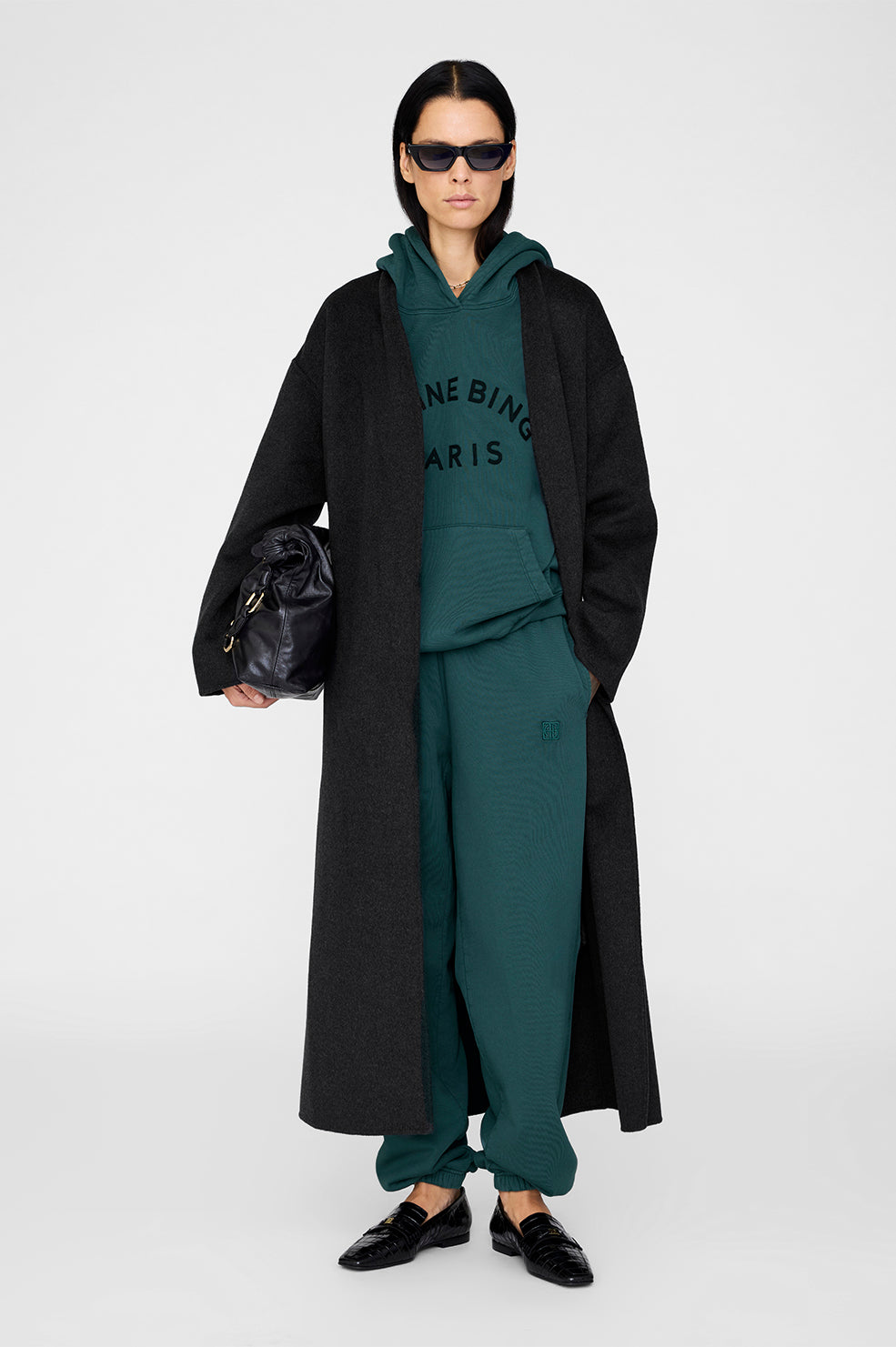 Karter Jogger Framed Monogram - Dark Teal View 5