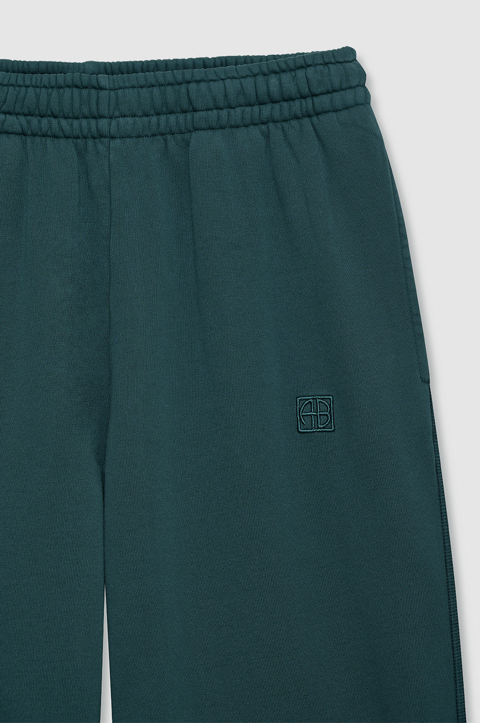 Karter Jogger Framed Monogram - Dark Teal View 4