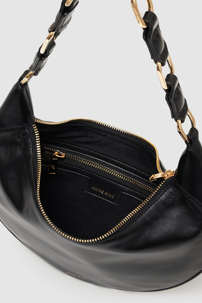 ANINE BING Kate Hobo Bag - Black