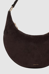 ANINE BING Kate Hobo Bag - Black - Detail View