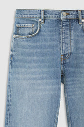ANINE BING Kate Jean Stretch 29" - Baltic Blue - back view