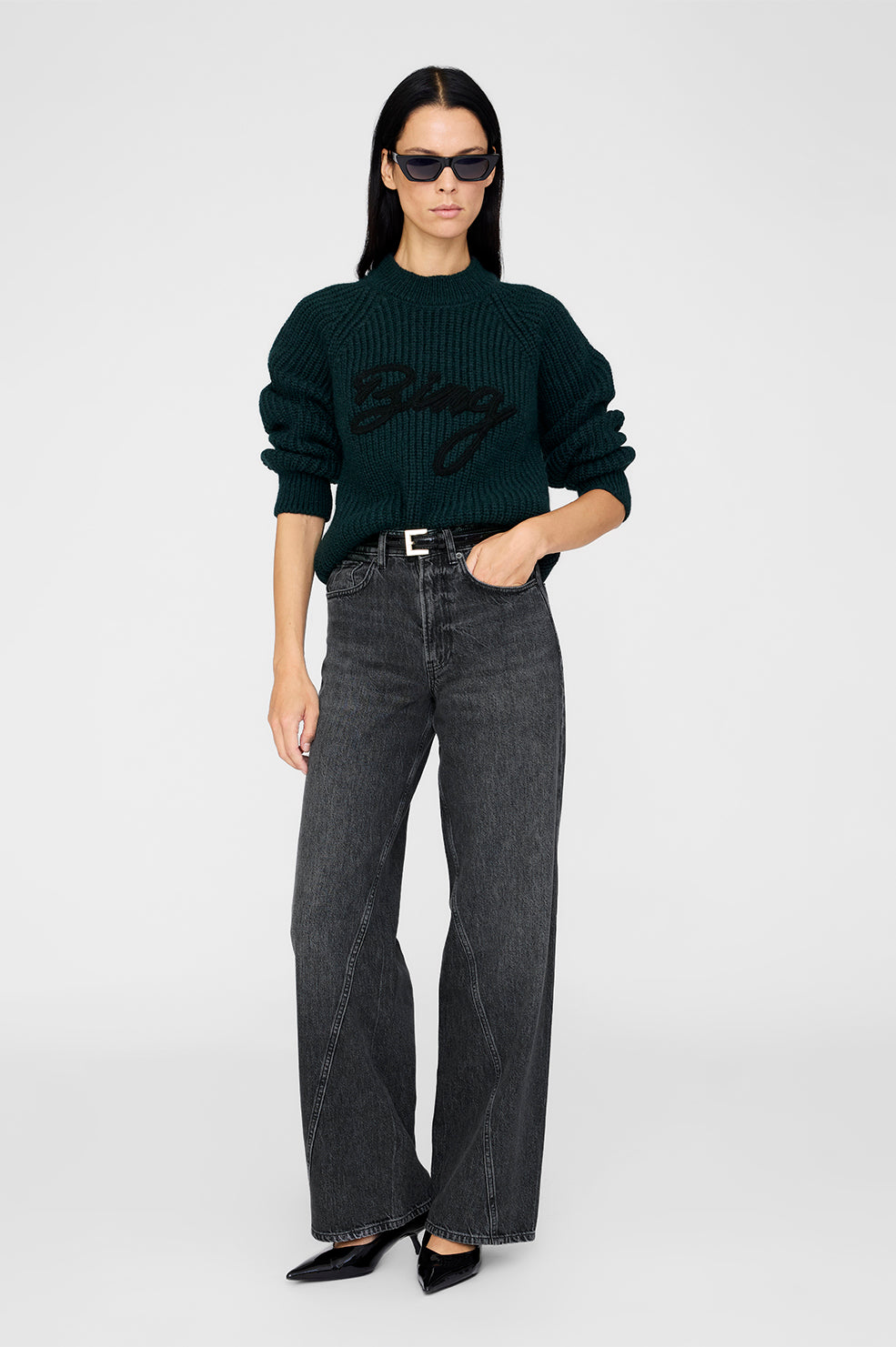 Kendrick Sweater Bing - Dark Teal