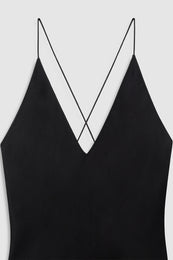ANINE BING Laurel Dress - Black - detail view