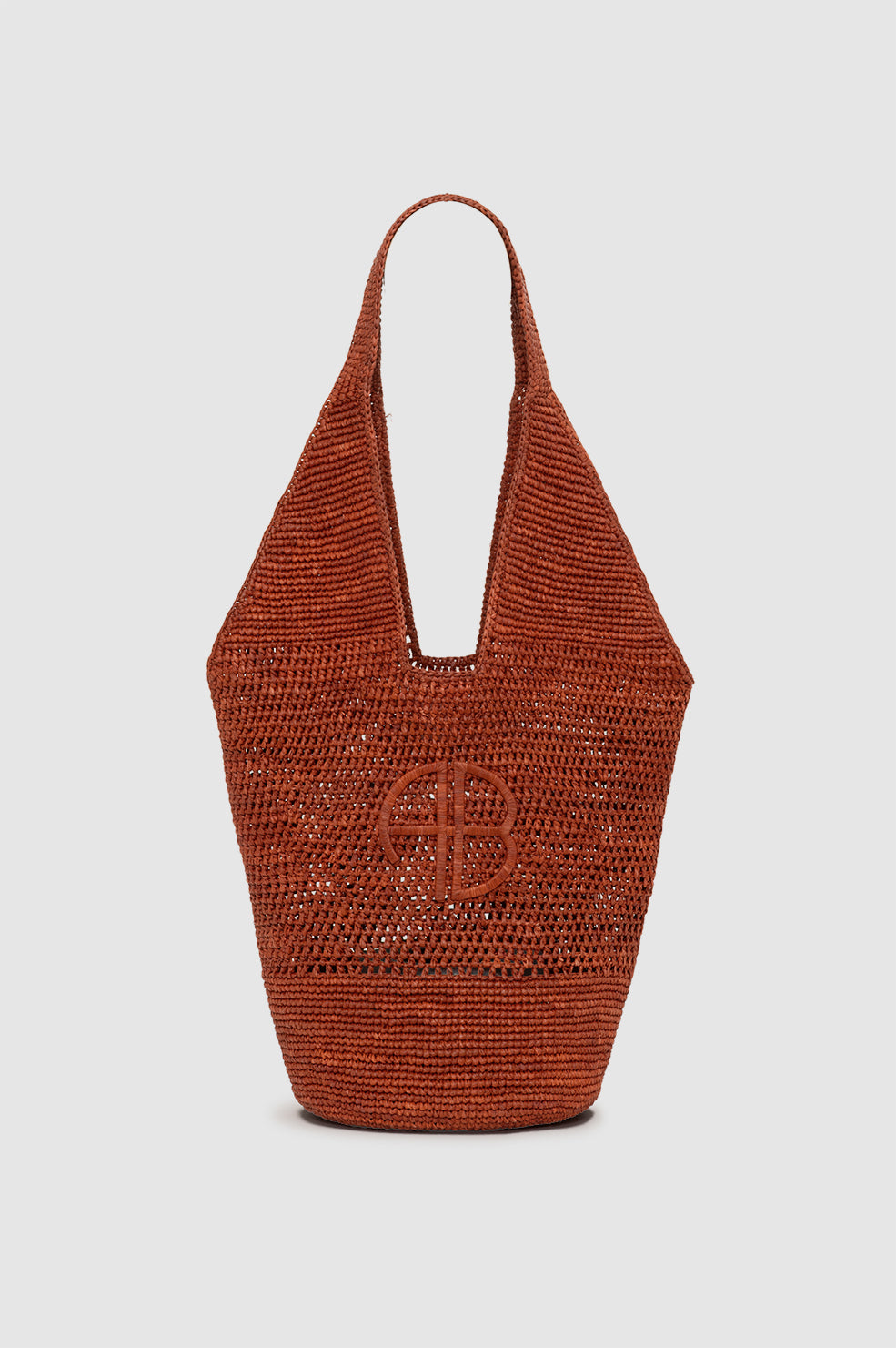 Leah Logo Hobo Raffia  product image
