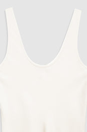 ANINE BING Lea Top - Snow White - Detail View 