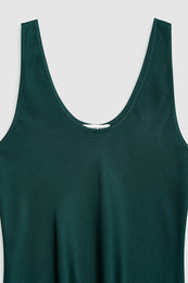 ANINE BING Lea Top - Dark Teal - Detail View