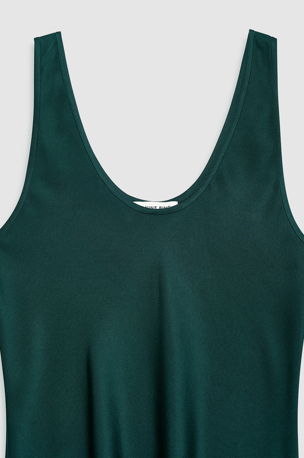 ANINE BING Lea Top - Dark Teal - Detail View