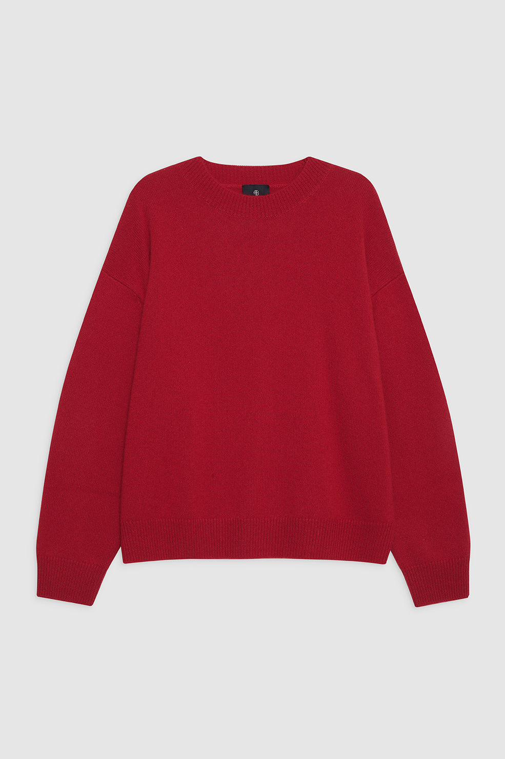 Lee Crew Sweater - Scarlet Red