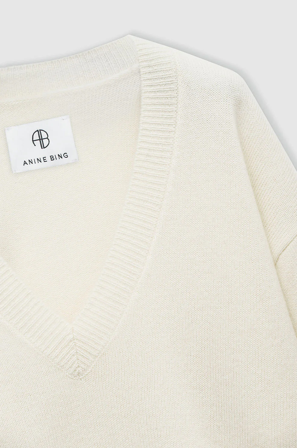 ANINE BING Lee Sweater - Cream