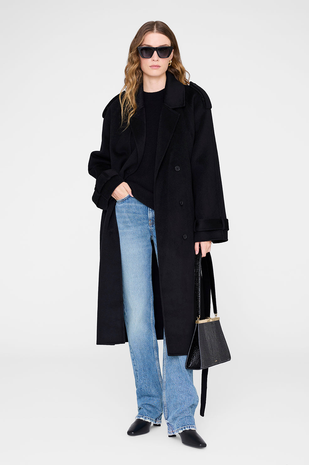 Lee Crew Sweater - Pale Blue View 5