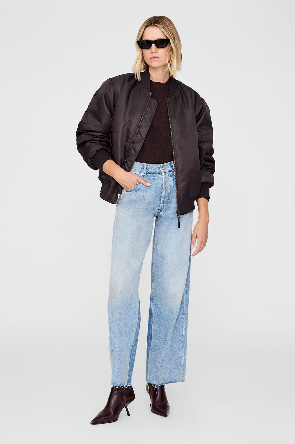 Lee Crew Sweater - Pale Blue View 5