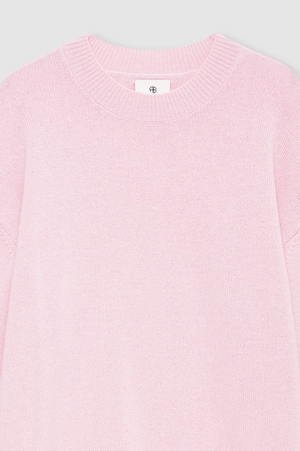 Lee Crew Sweater - Powder Pink View 4