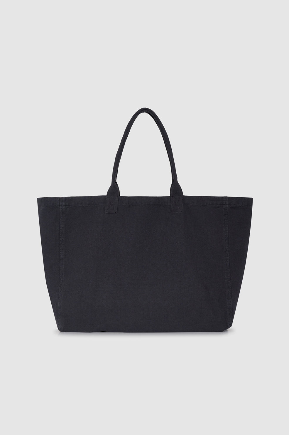 Leo Denim Tote - Ink Blue View 2