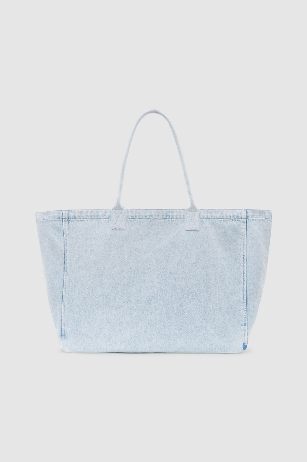 Leo Denim Tote - Shadow Blue View 3