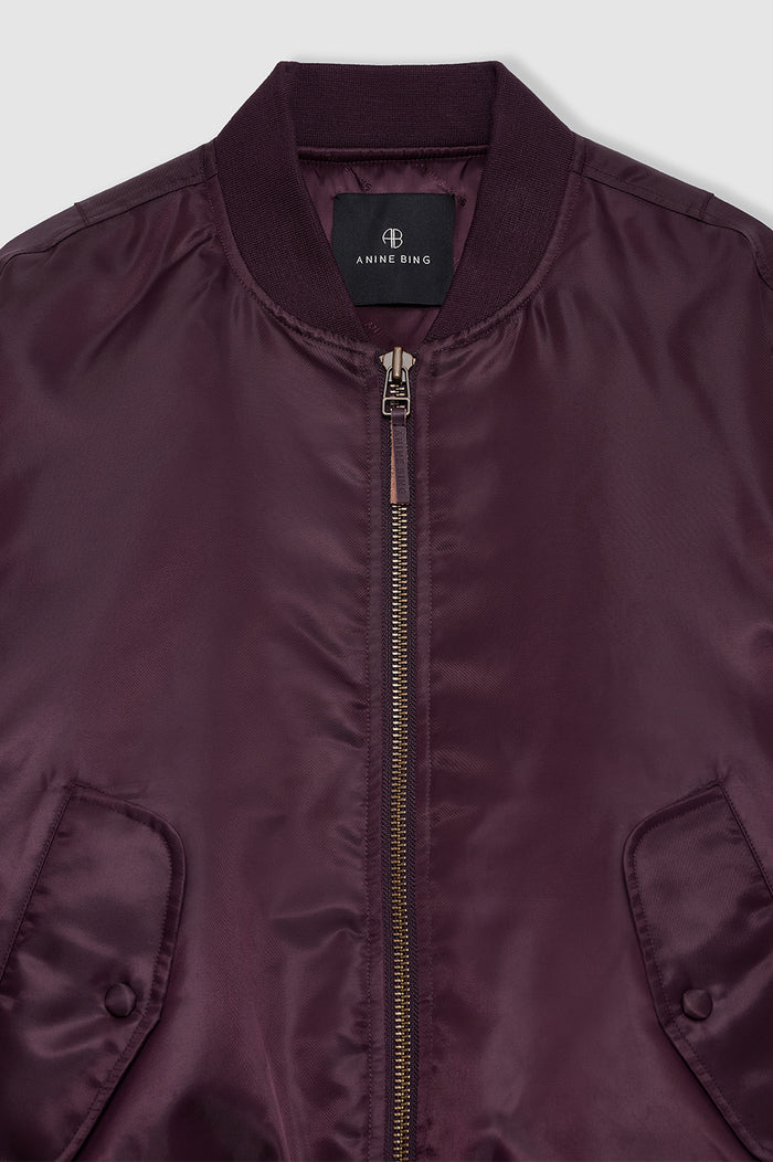 ANINE BING Leon Bomber - Bordeaux