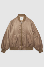 ANINE BING Leon Bomber - Sepia