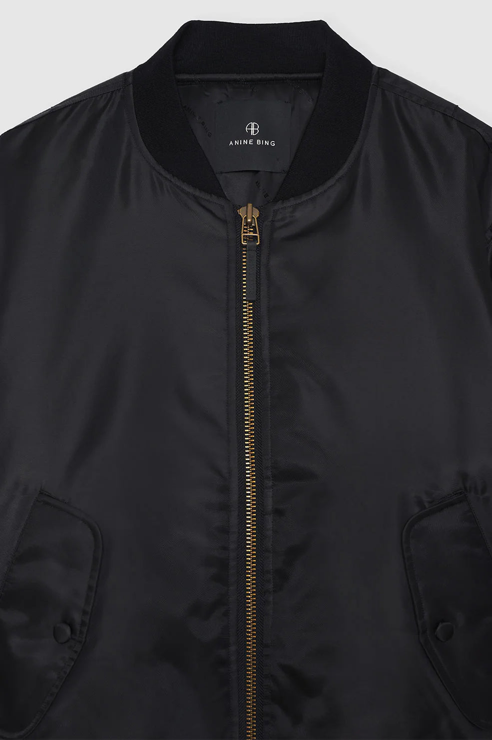 ANINE BING Leon Bomber - Black