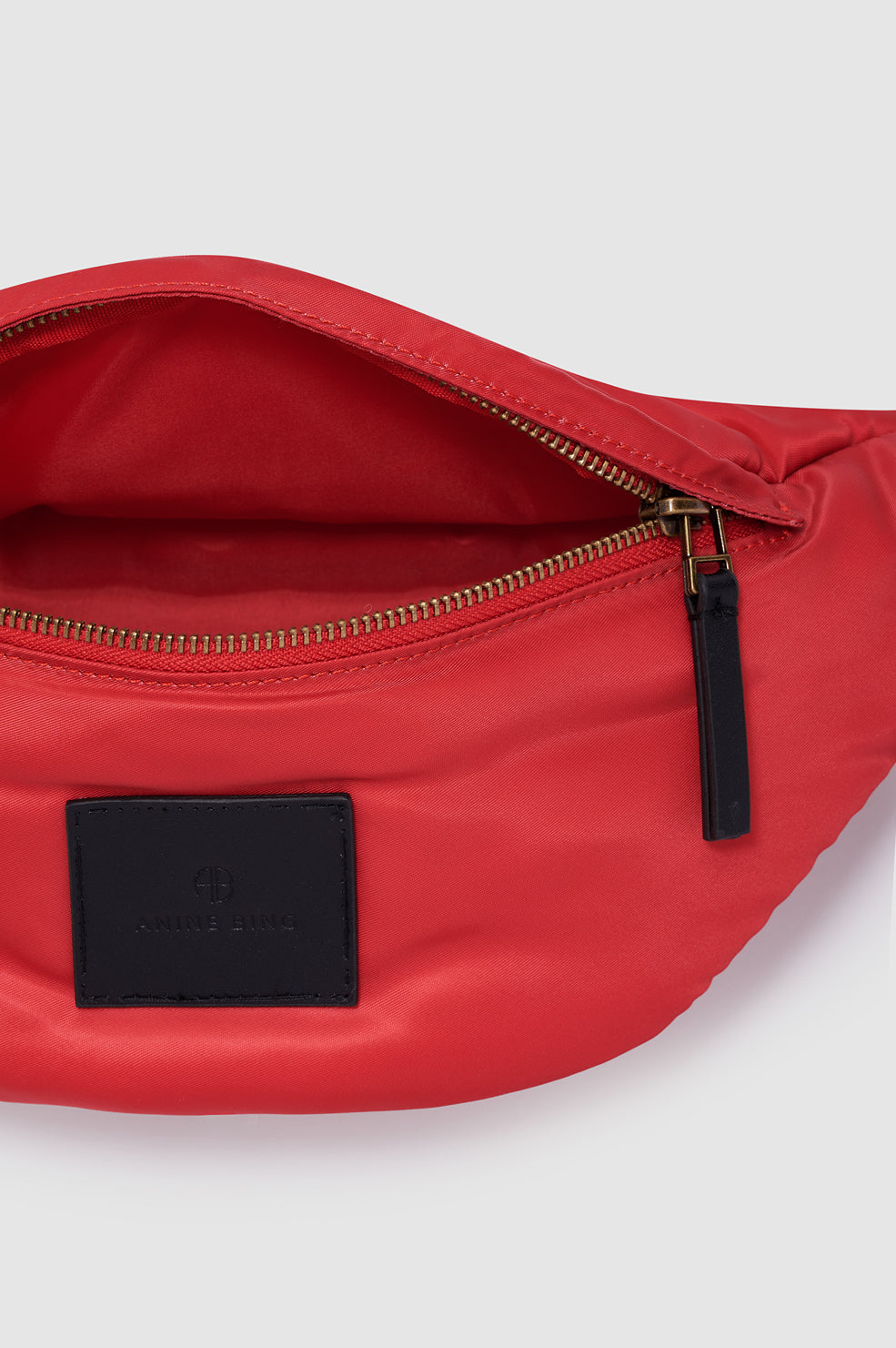 Leon Small Waist Bag Nylon - Tango Red View 4