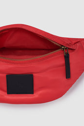 ANINE BING Leon Small Waist Bag Nylon - Tango Red - detail view
