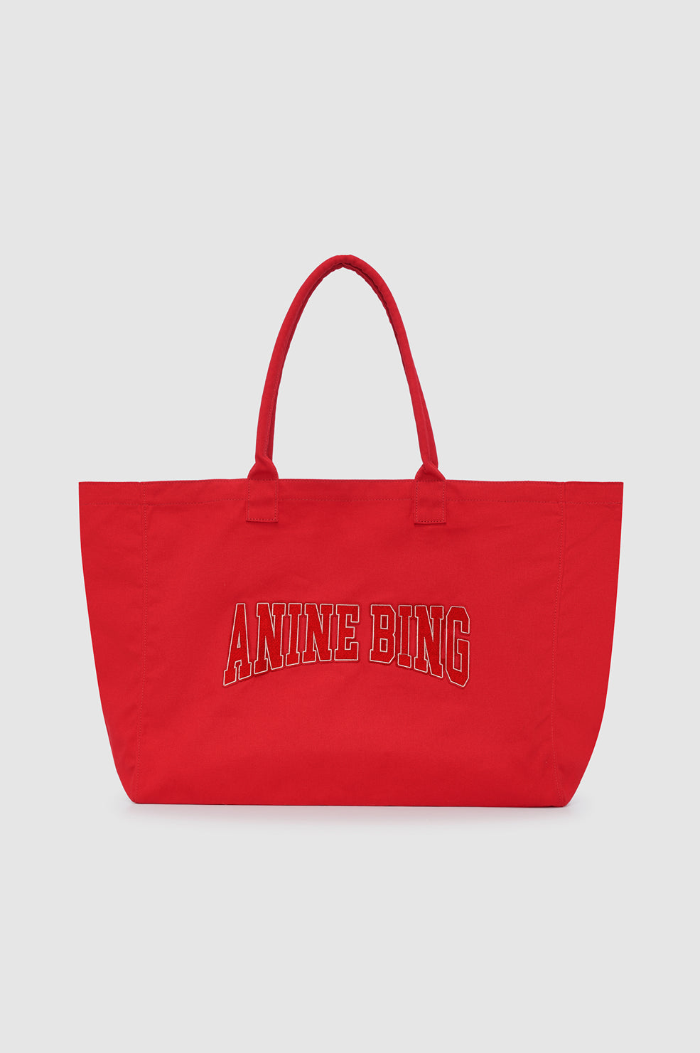 Leo Canvas Tote Los Angeles University - Washed Grey View 1